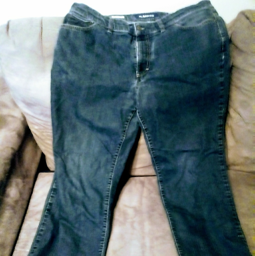 Men Alberto Stone Super T400 Modern Fit Jeans 598
